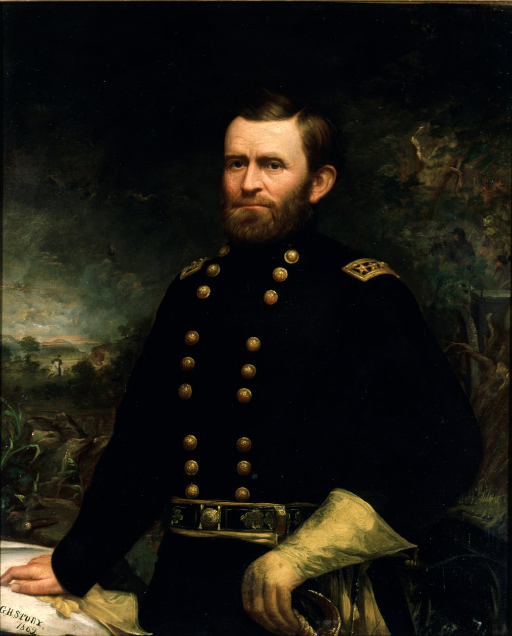 Ulysses Simpson Grant portréja, 1869 alkotó: George Henry Story