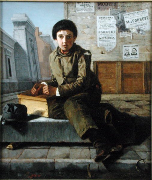 A Bootblack alkotó: George Henry Yewell