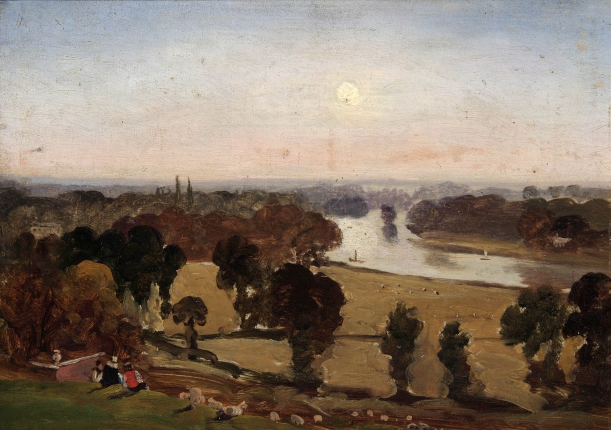 Kilátás a Richmond Hillről alkotó: George Hilditch