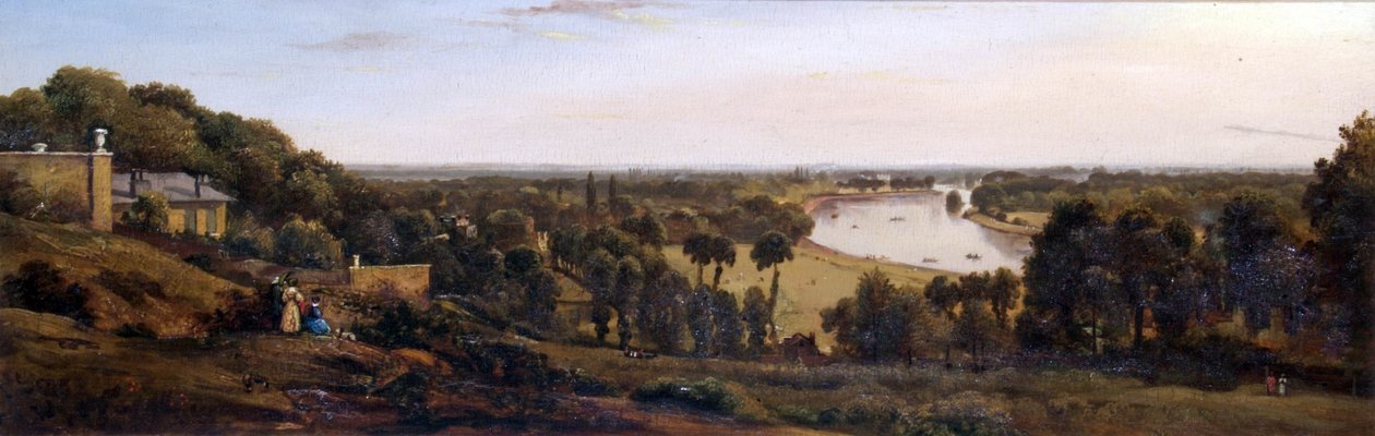 Kilátás a Richmond Hillről, 1846 alkotó: George Hilditch
