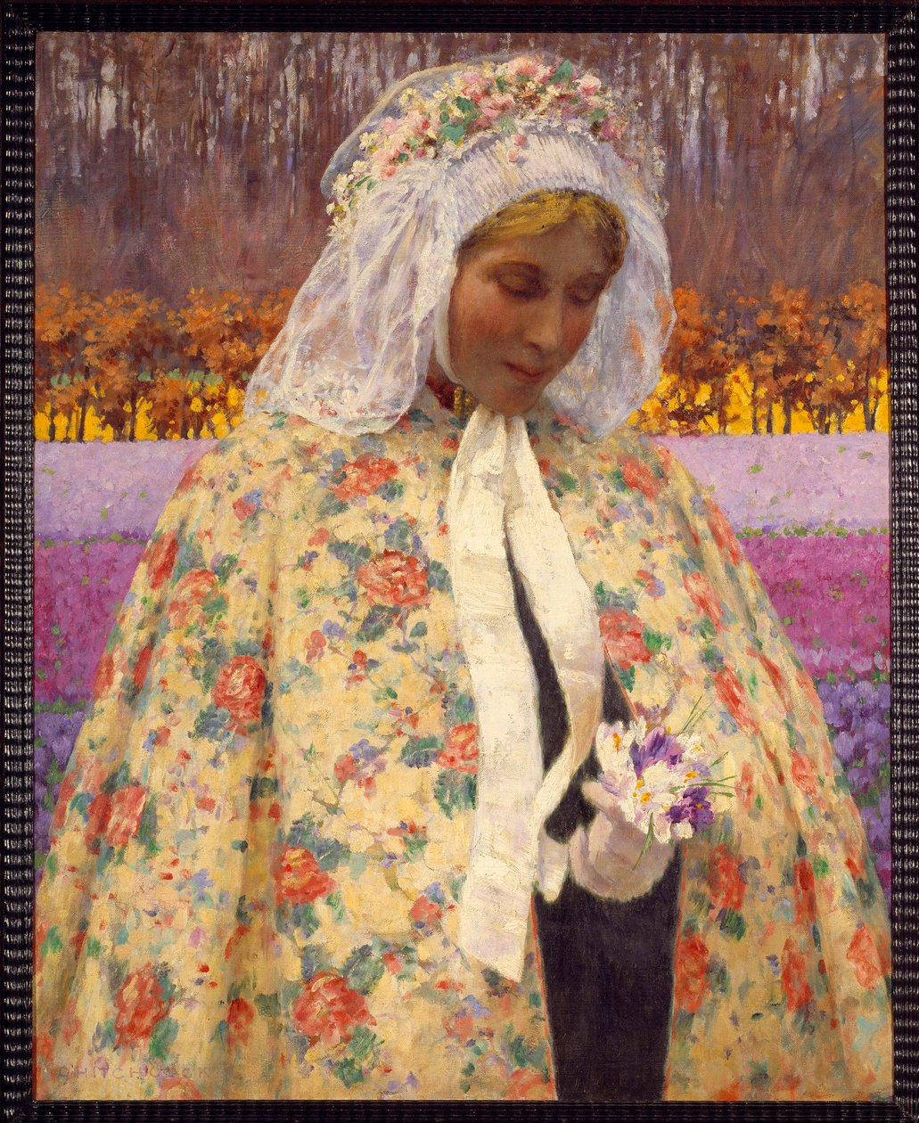 George Hitchcock (1850-1913) La Mariie festménye (ec.amer) 1906-os magángyűjtemény alkotó: George Hitchcock