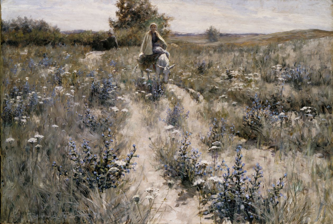 Repülés Egyiptomba, 1892. alkotó: George Hitchcock