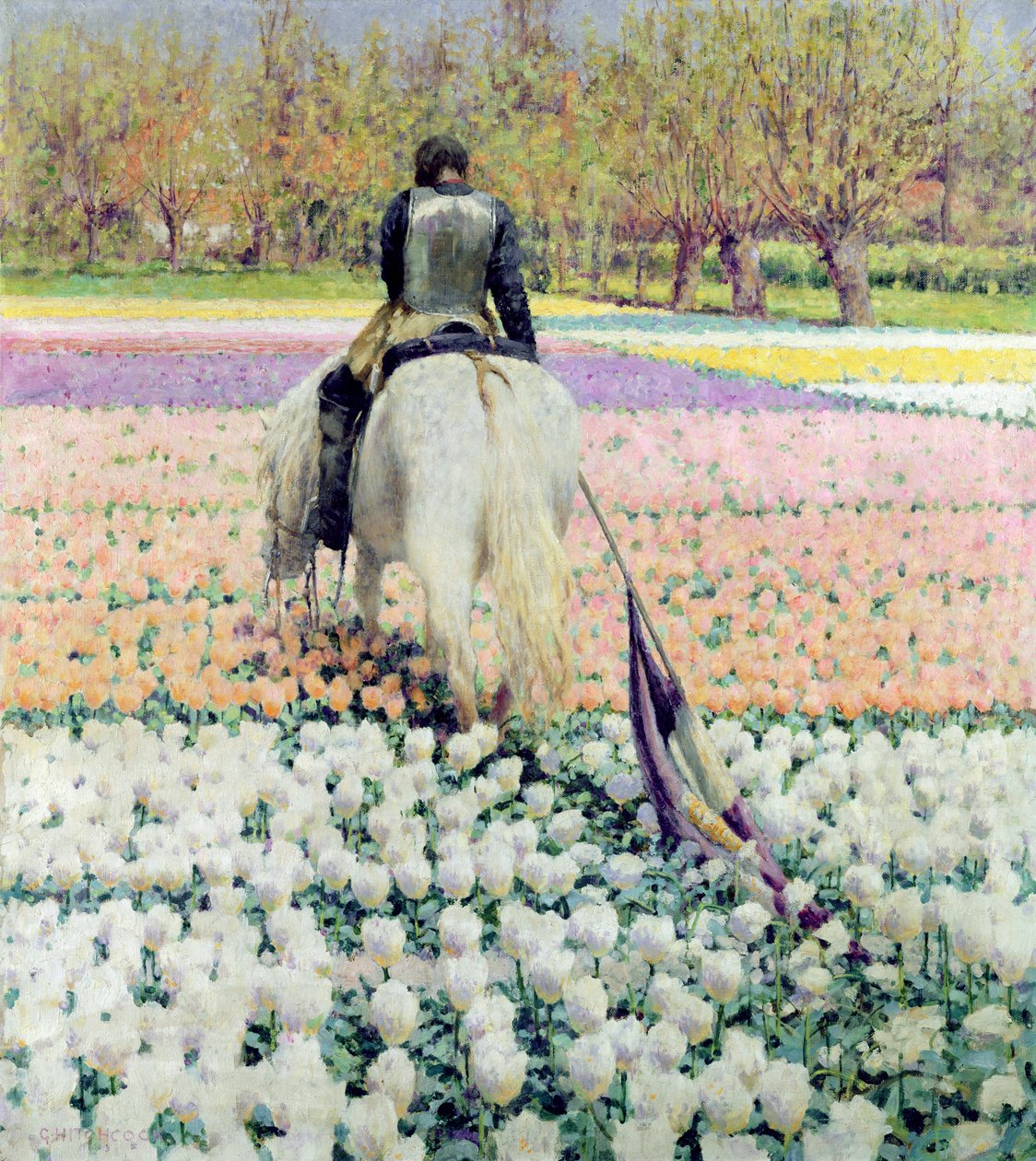 Legyőzve, 1895 alkotó: George Hitchcock