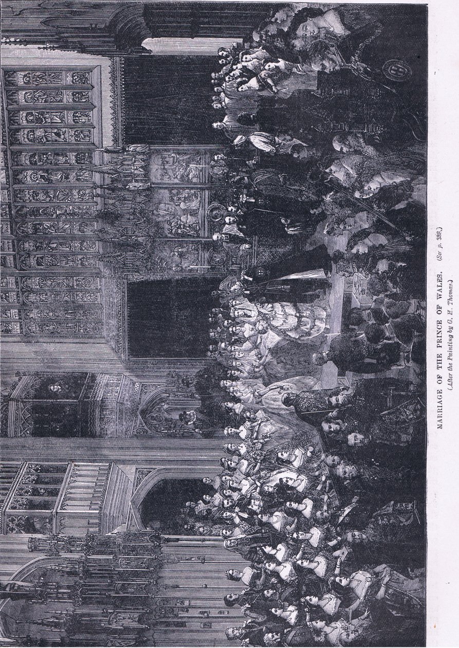 A walesi herceg házassága alkotó: George Housman Thomas