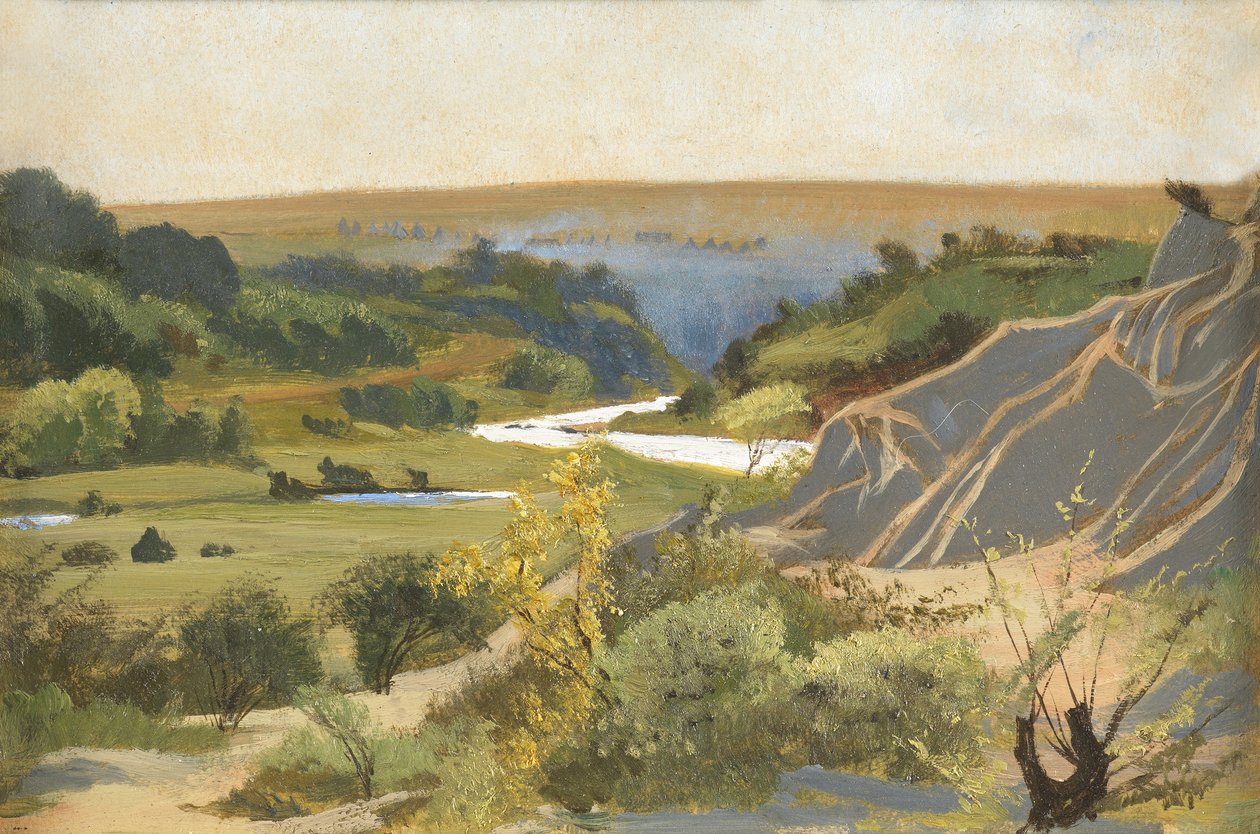 Kroonstad, a búr háború idején, 1917 alkotó: George Howard