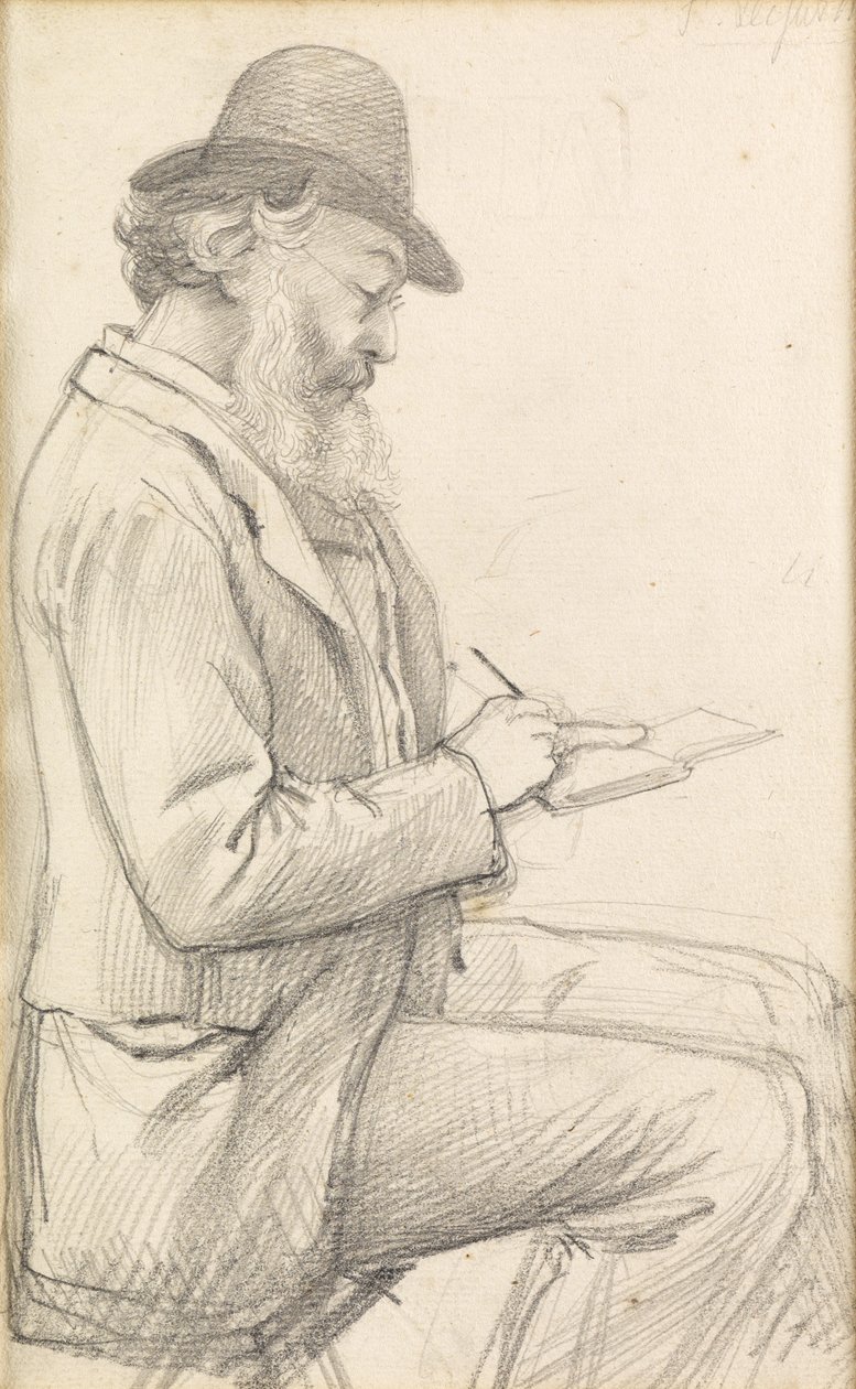 Lord Leighton vázlatkészítés alkotó: George Howard