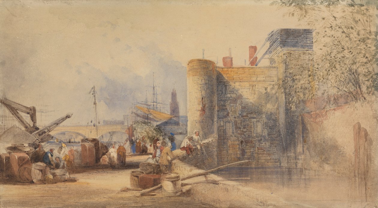 Árok a londoni Towernél alkotó: George Howse