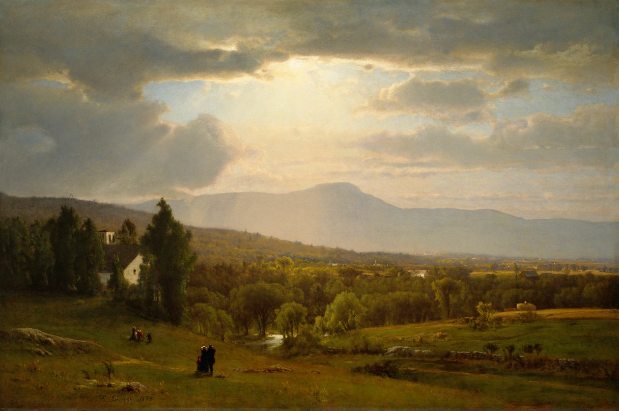 Catskill-hegység alkotó: George Inness