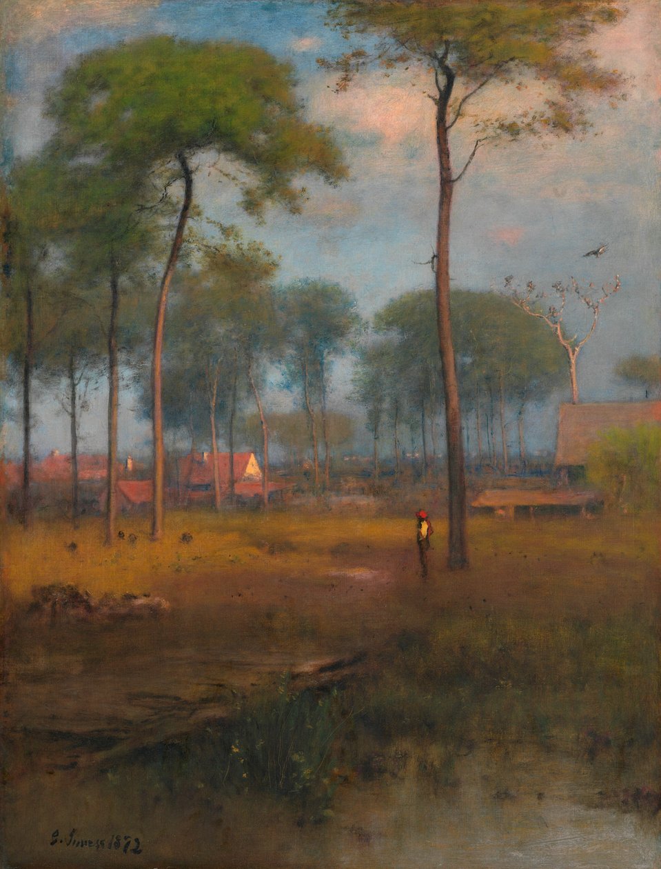 Kora reggel, Tarpon Springs alkotó: George Inness