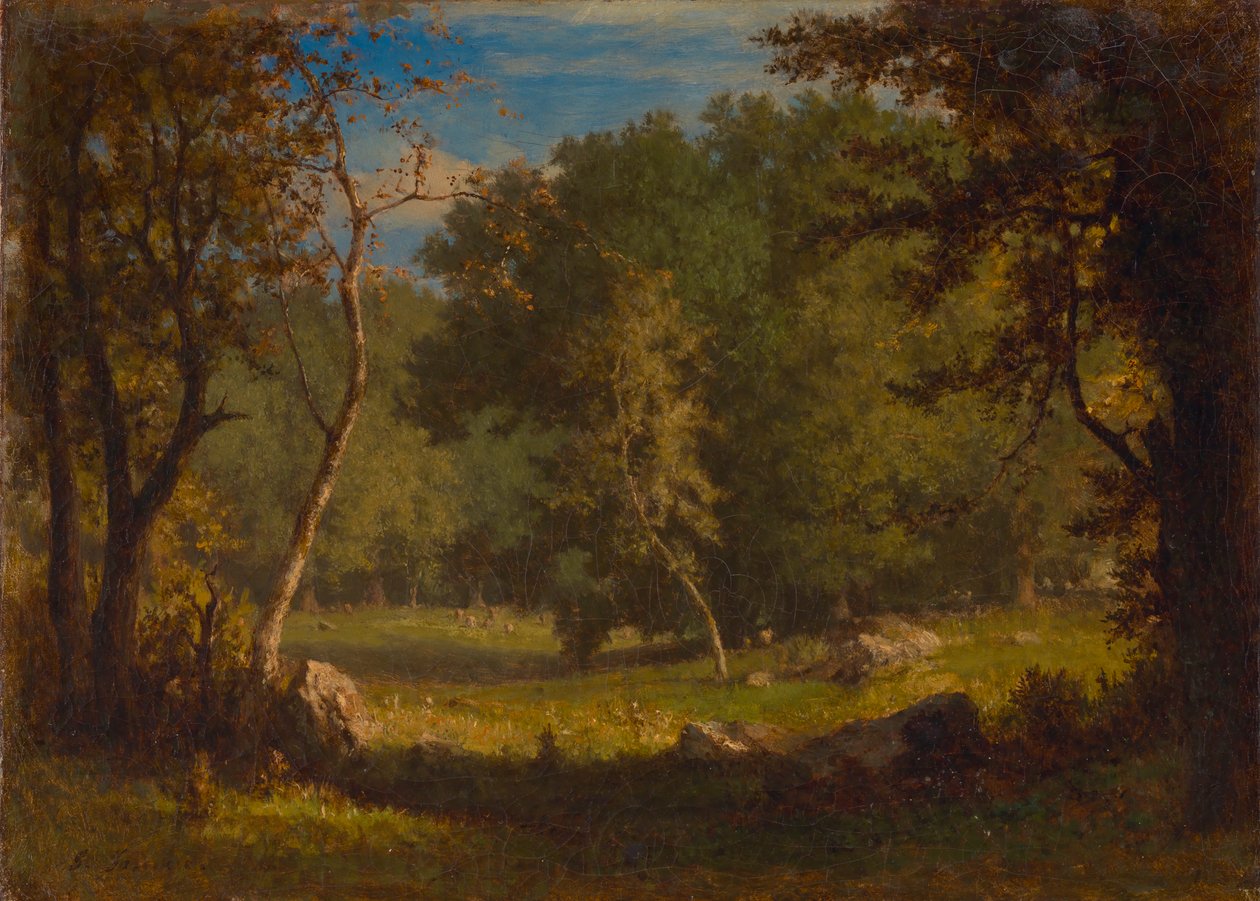 Elf Ground, kb. 1860. alkotó: George Inness