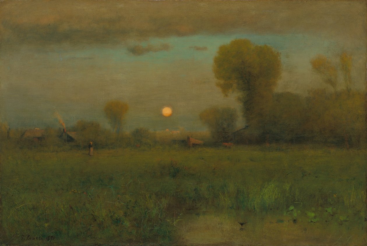 Harvest Moon alkotó: George Inness
