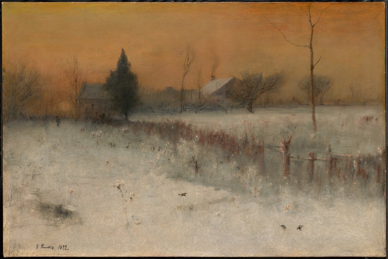 Otthon Montclairban alkotó: George Inness