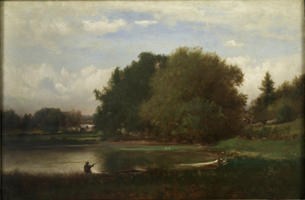 Tájkép alkotó: George Inness