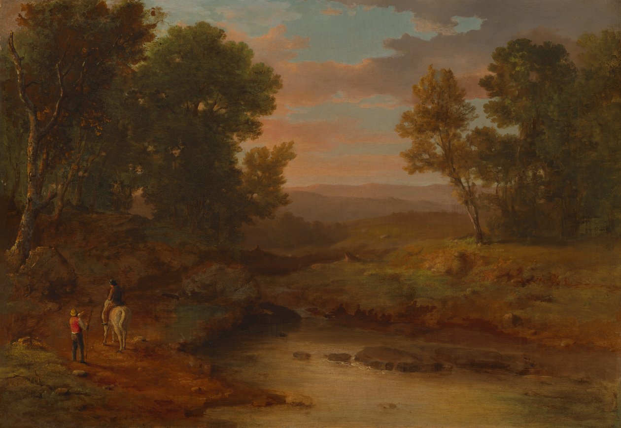 Tájkép alkotó: George Inness