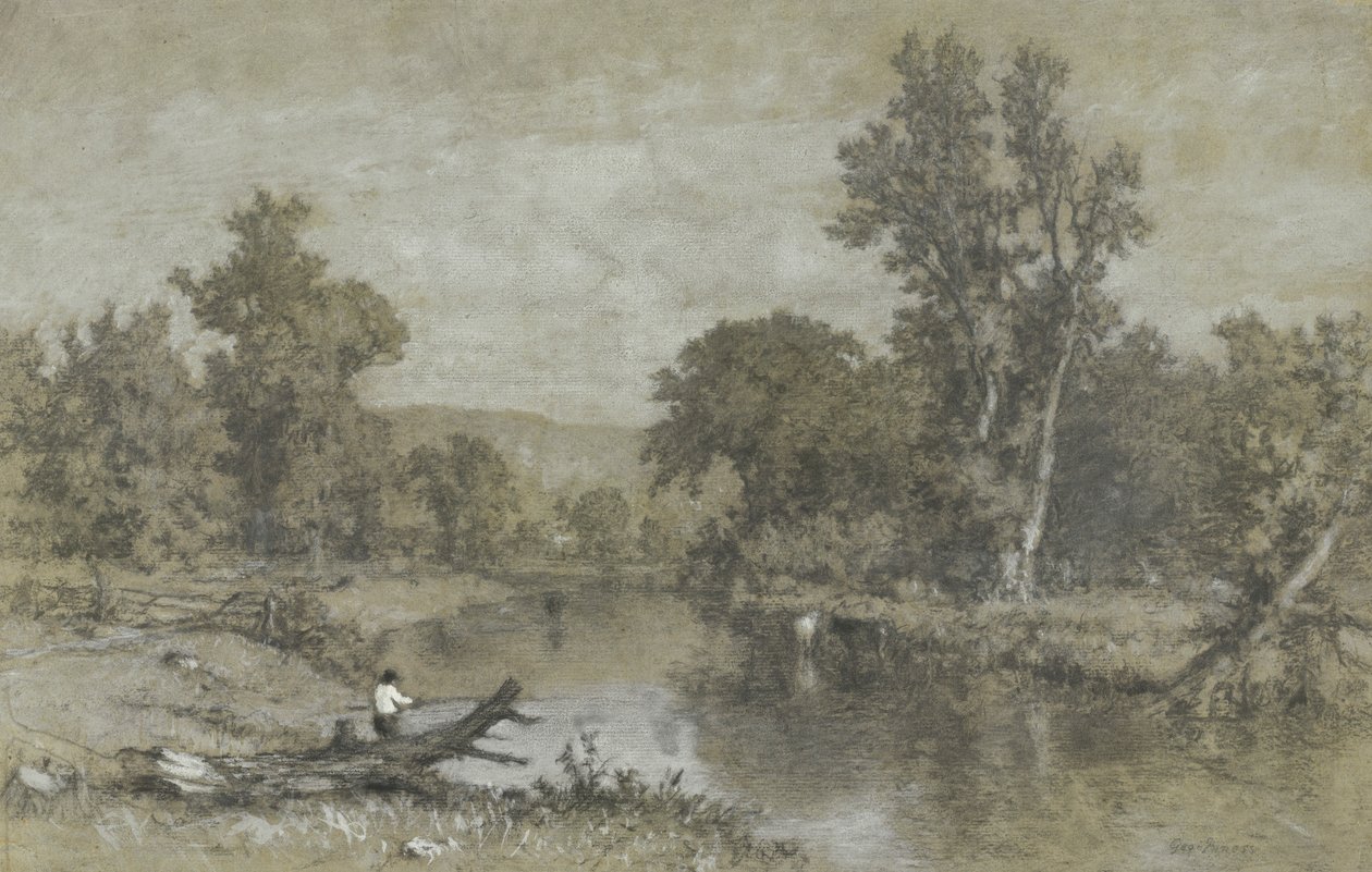 Milton, New York alkotó: George Inness