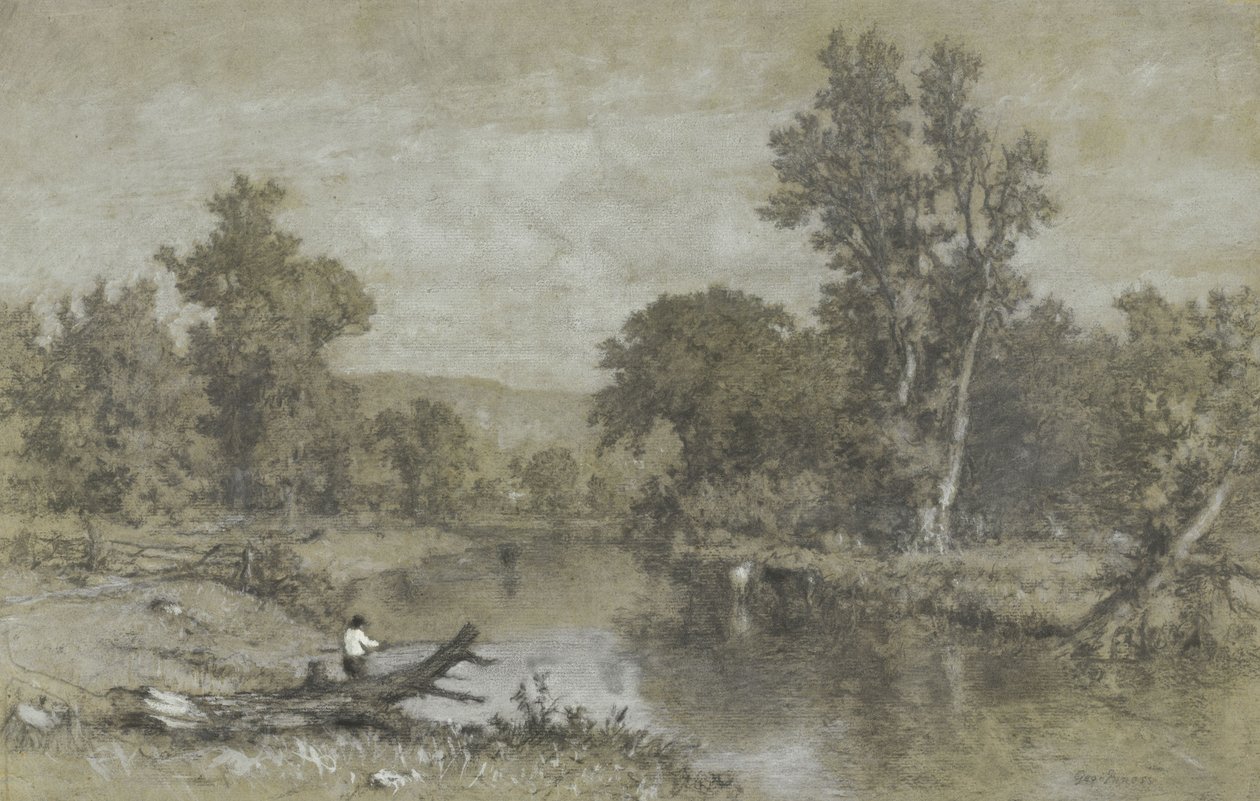 Milton, New York alkotó: George Inness