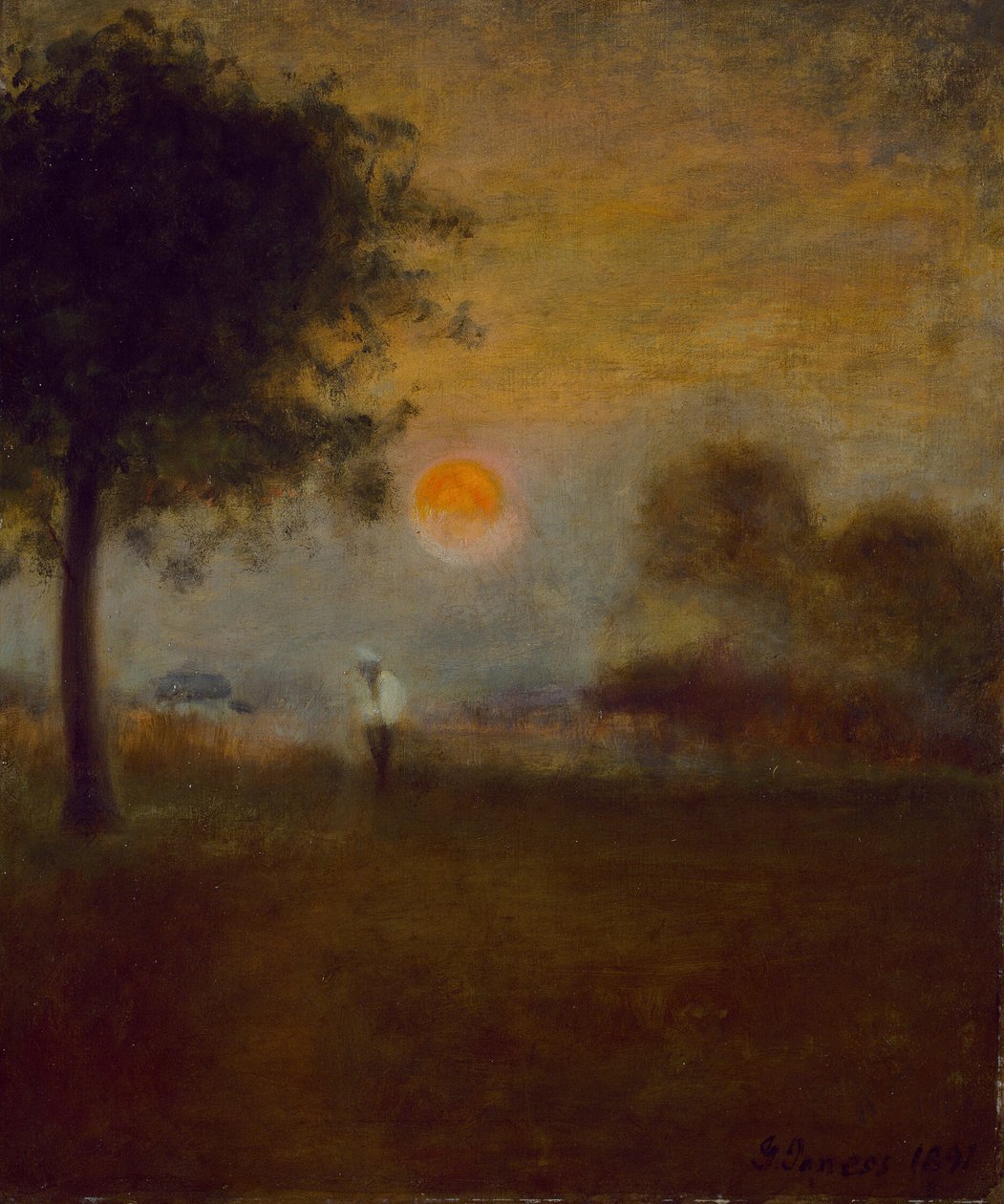 Holdfelkelte alkotó: George Inness