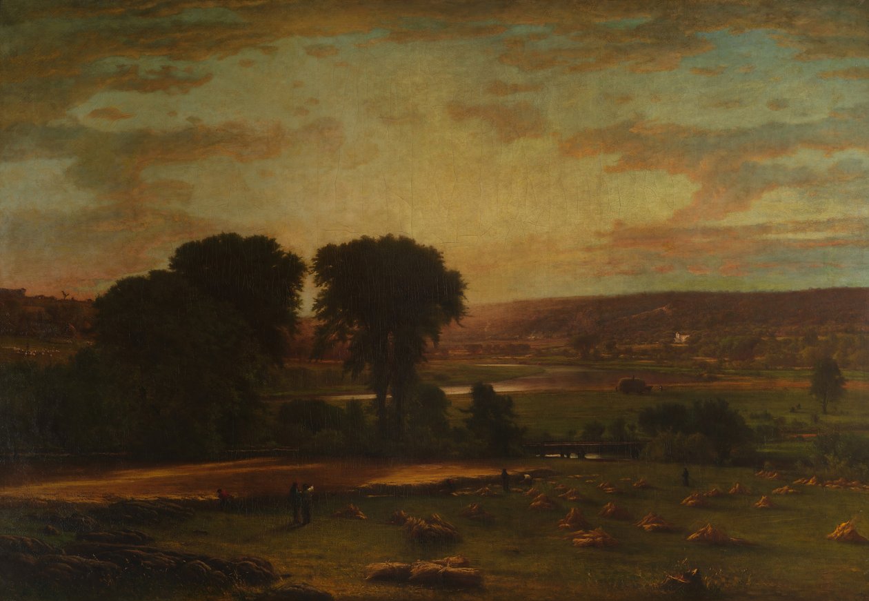 Béke és bőség, 1865. alkotó: George Inness