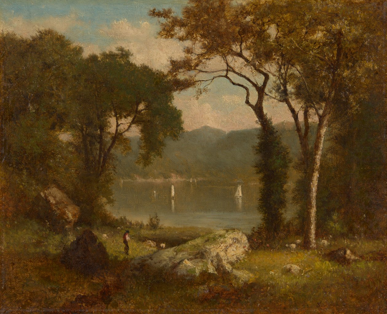 Romantikus tájkép alkotó: George Inness