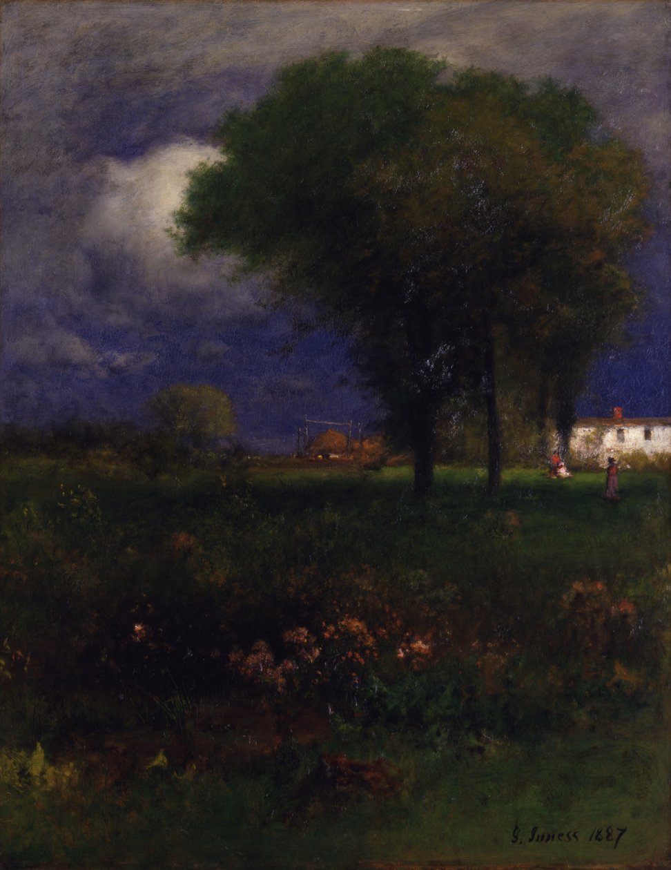 1887. szeptemberi délután. alkotó: George Inness