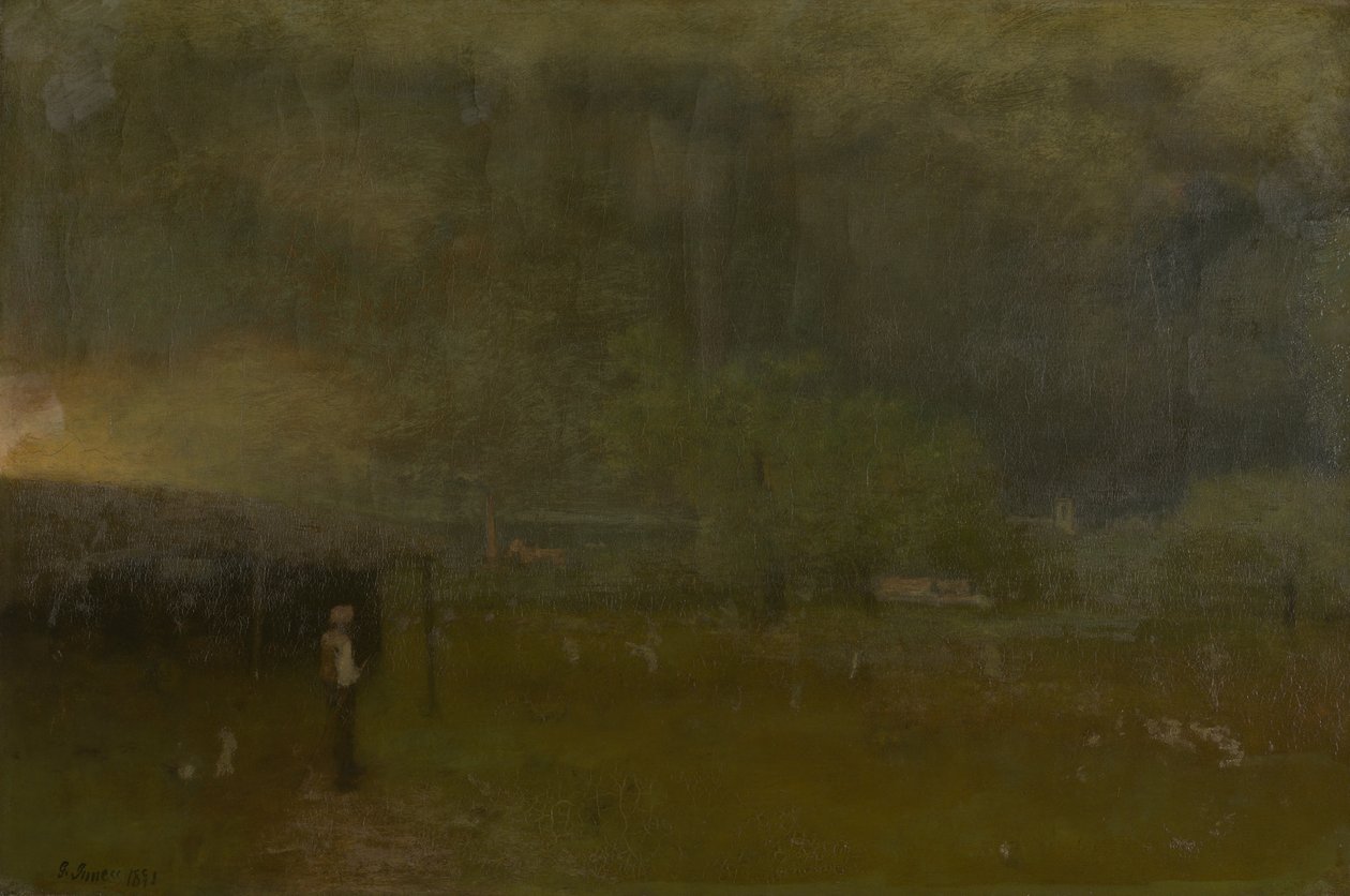 Fenyegető alkotó: George Inness