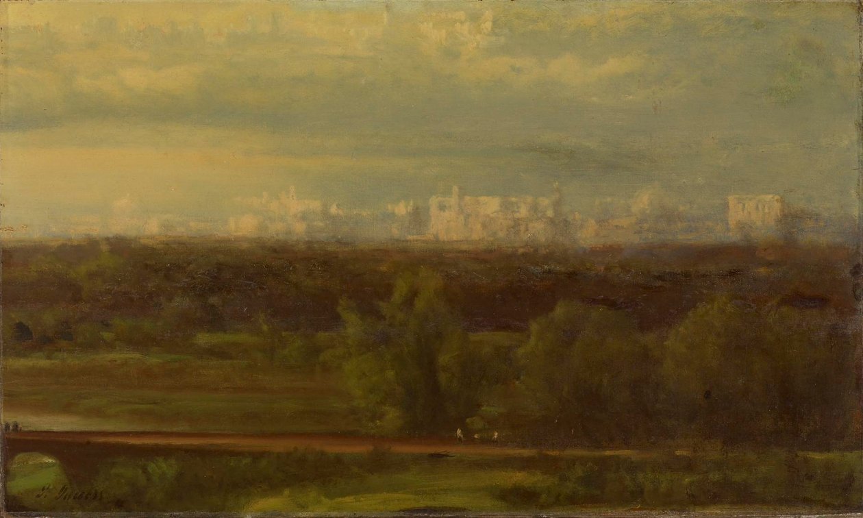 Látomásos táj alkotó: George Inness