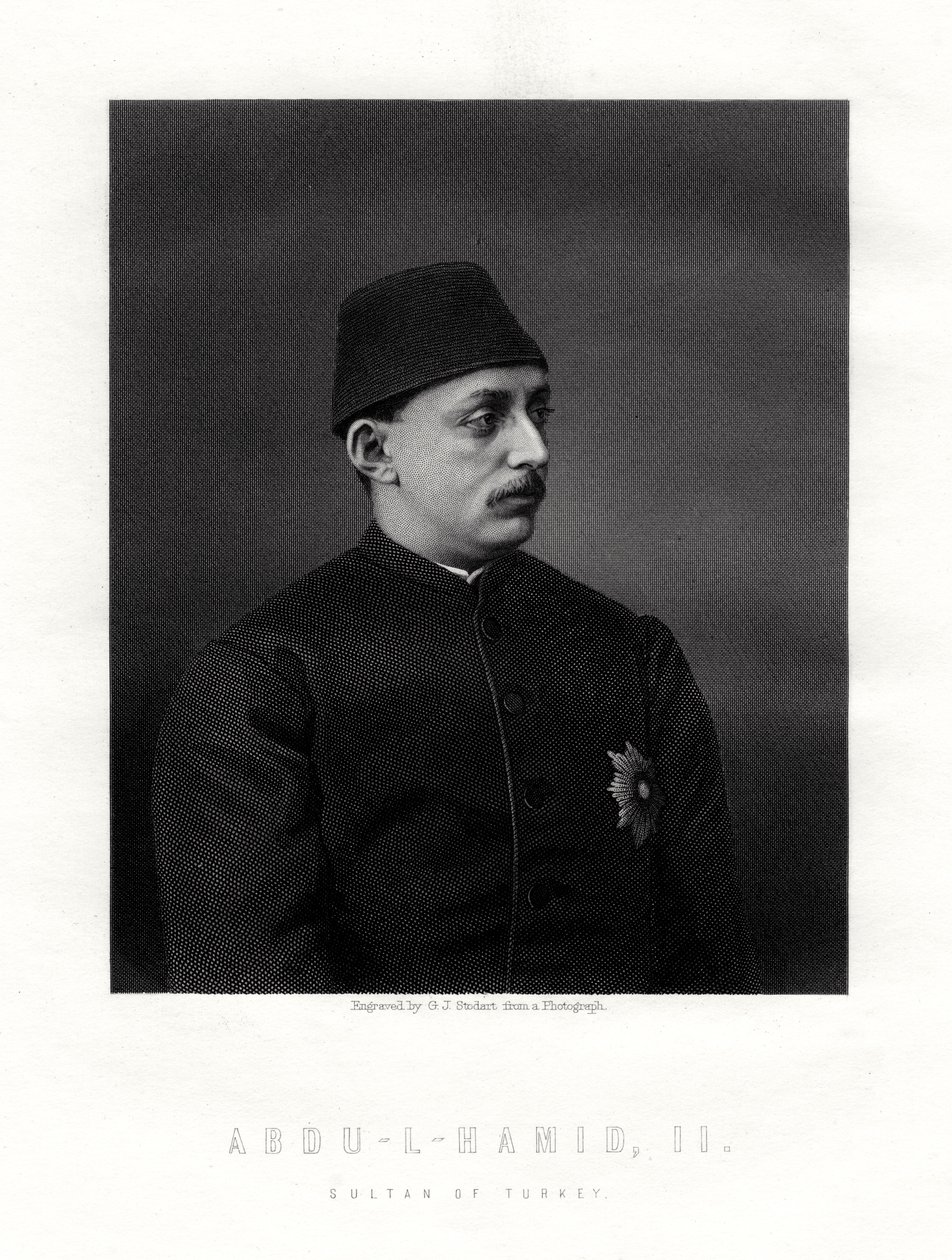 II. Abd-ul-Hamid, az Oszmán Birodalom utolsó szultánja, XIX. alkotó: George J. Stodart