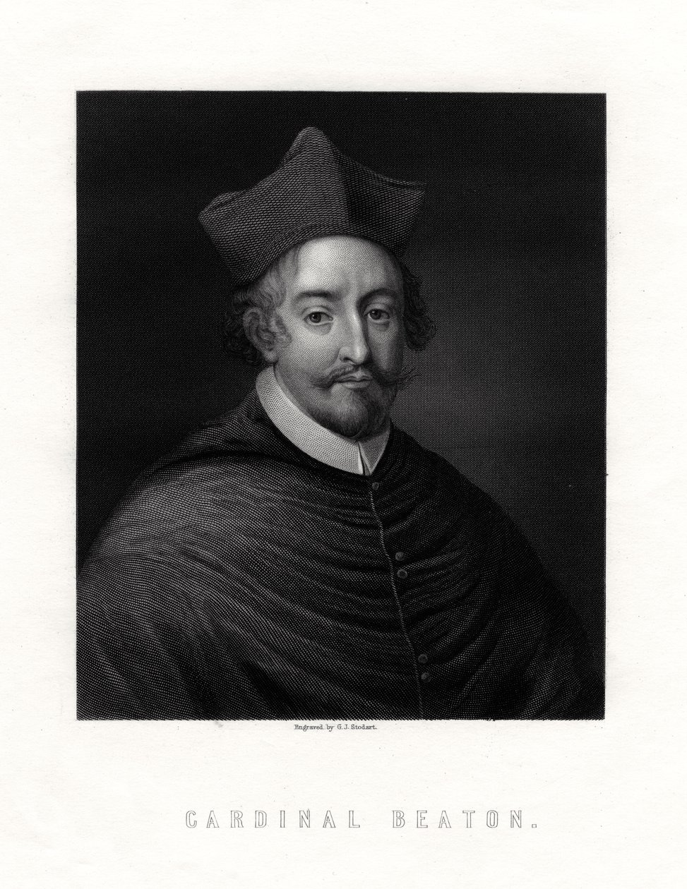 David Beaton bíboros, 1494-1546, skót bíboros és St Andrews érseke alkotó: George J. Stodart