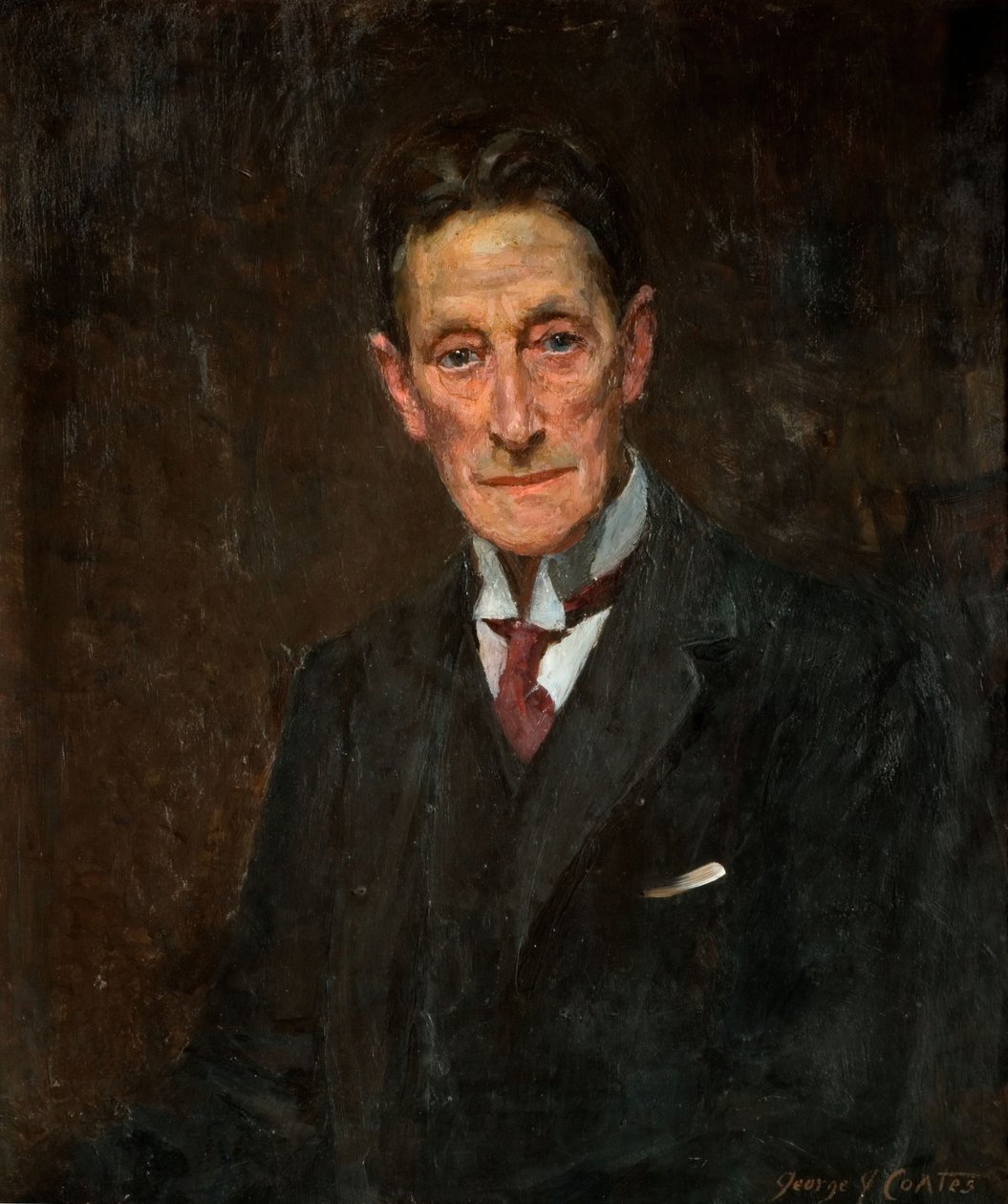 Sir Johnston Forbes-Robertson portréja, 1900-1925. alkotó: George James Coates