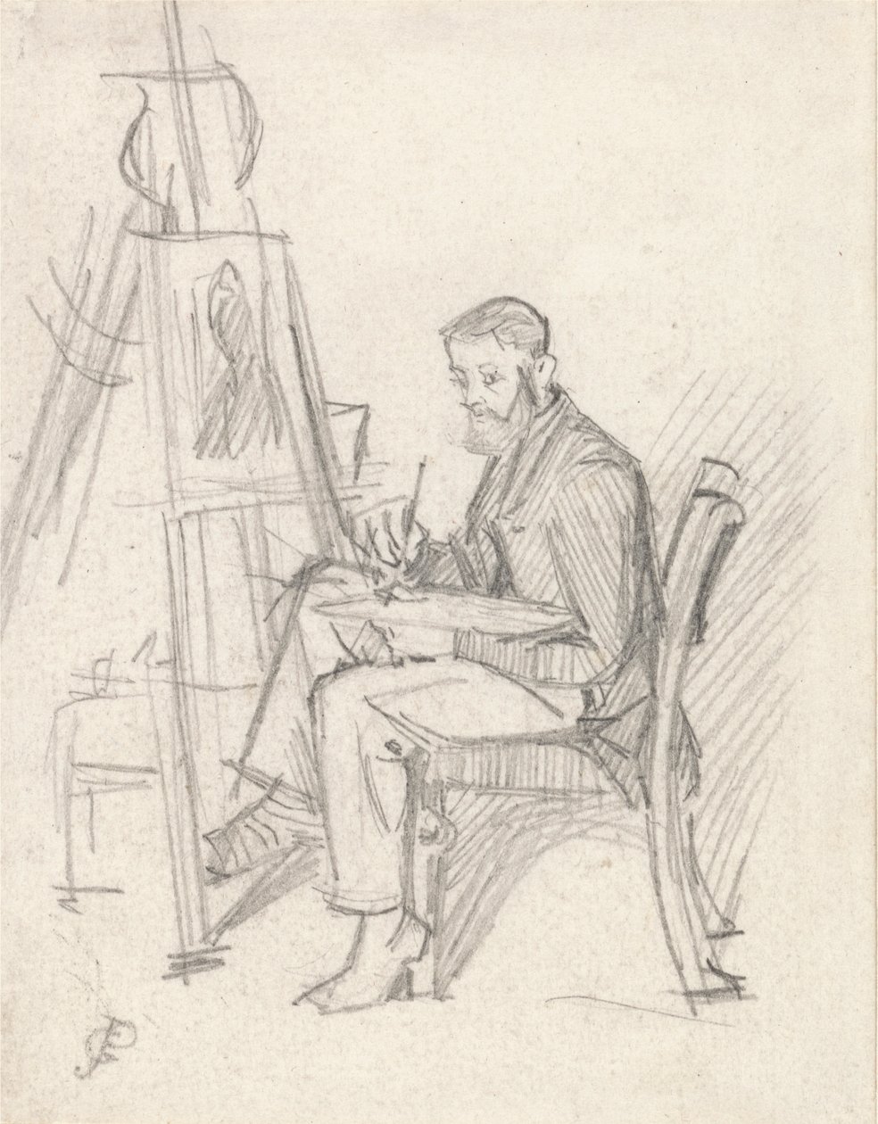 Önarckép alkotó: George John Pinwell