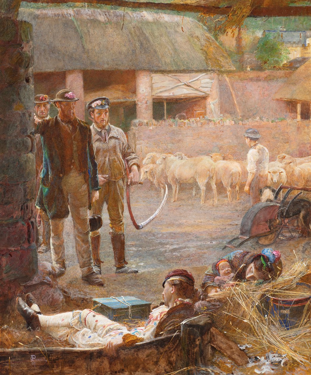  alkotó: George John Pinwell