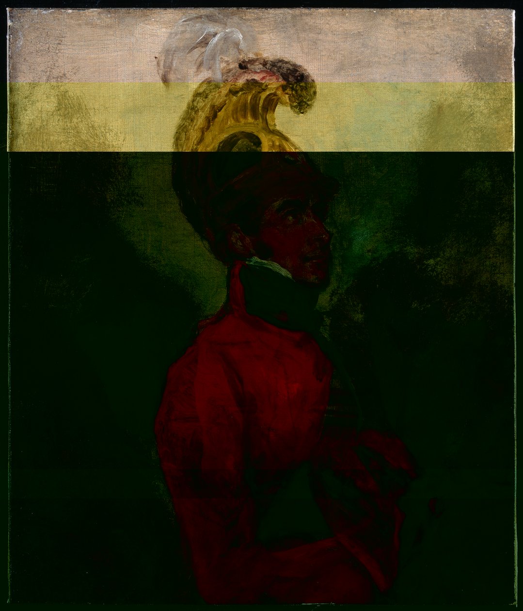 Az életőrök tisztje, 1815 körül alkotó: George Jones