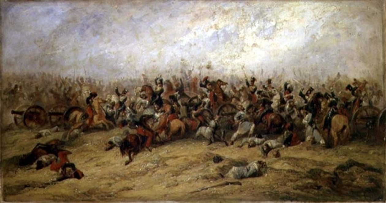 A konfliktus a fegyvereknél, Balaclava, 1854 alkotó: George Jones
