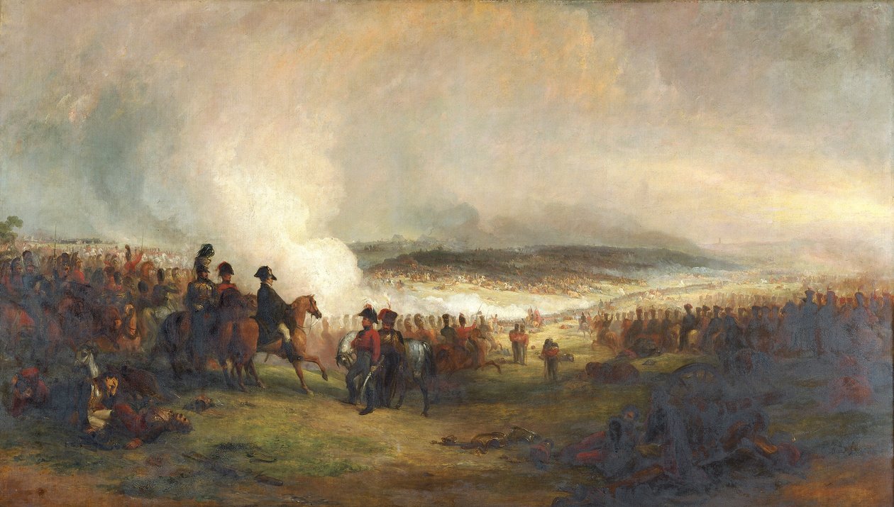 „A waterlooi csata”, 1813-1869 alkotó: George Jones