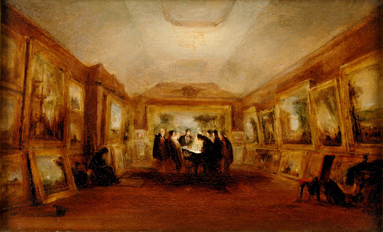 Turner teste államban fekszik, 1851. december 29., 1851 után alkotó: George Jones