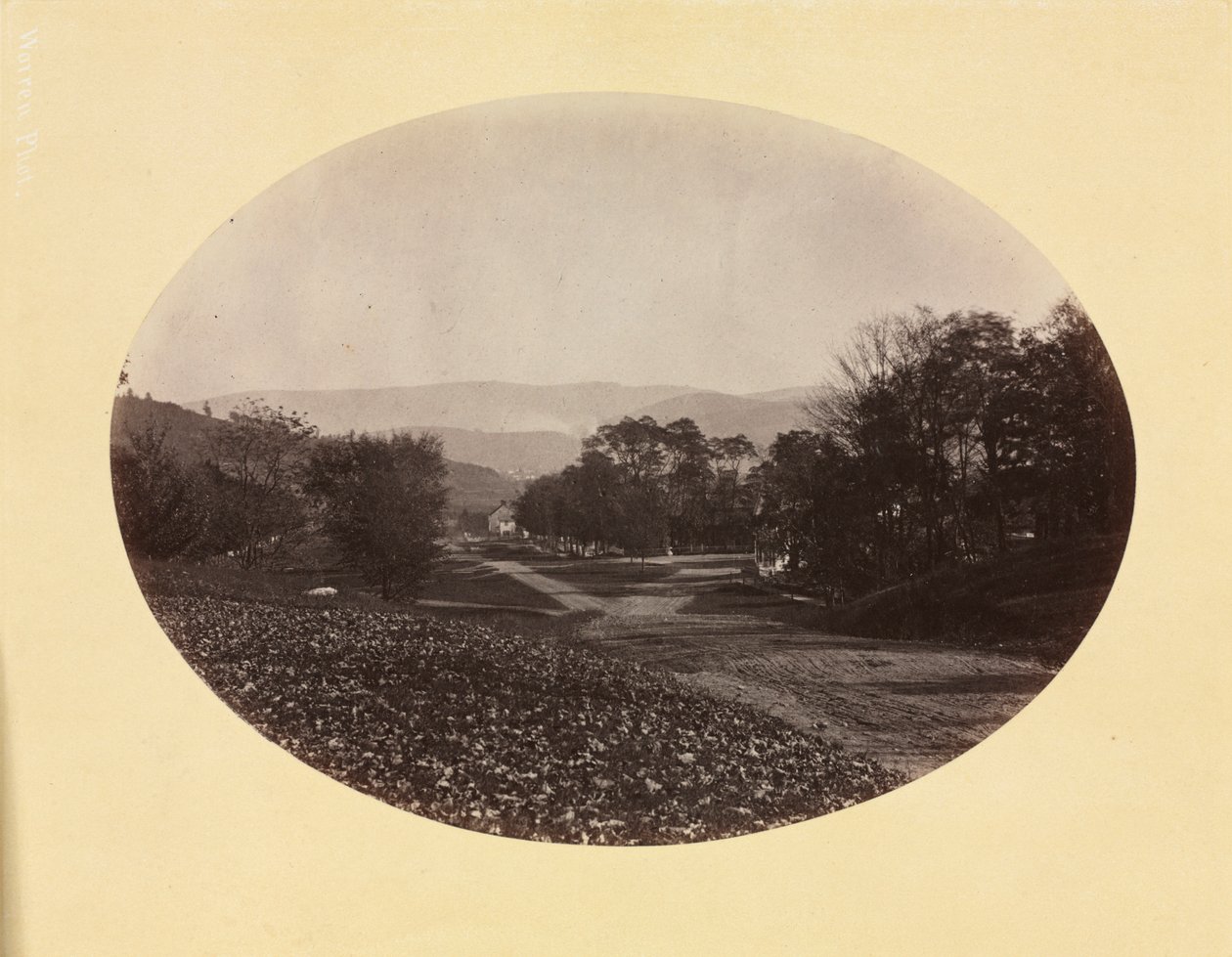 Egy út Williamstownban, c. 1870. alkotó: George Kendall Warren