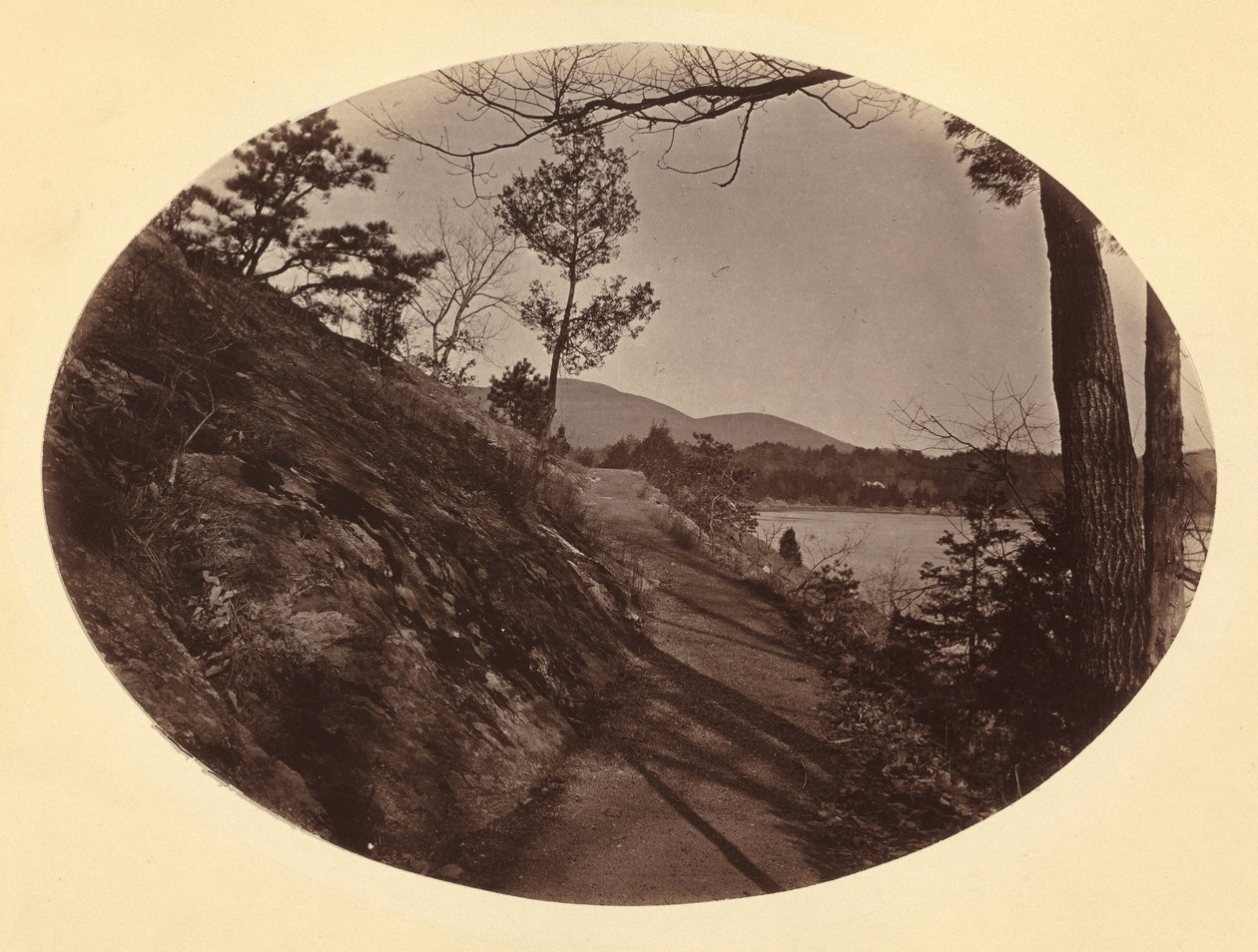 F.W. 4 (Old Chain Battery Walk), West Point, New York alkotó: George Kendall Warren