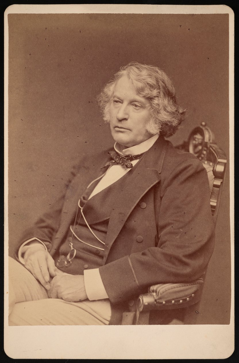 Charles Sumner portréja 1811-1874, 1874 előtt. alkotó: George K Warren