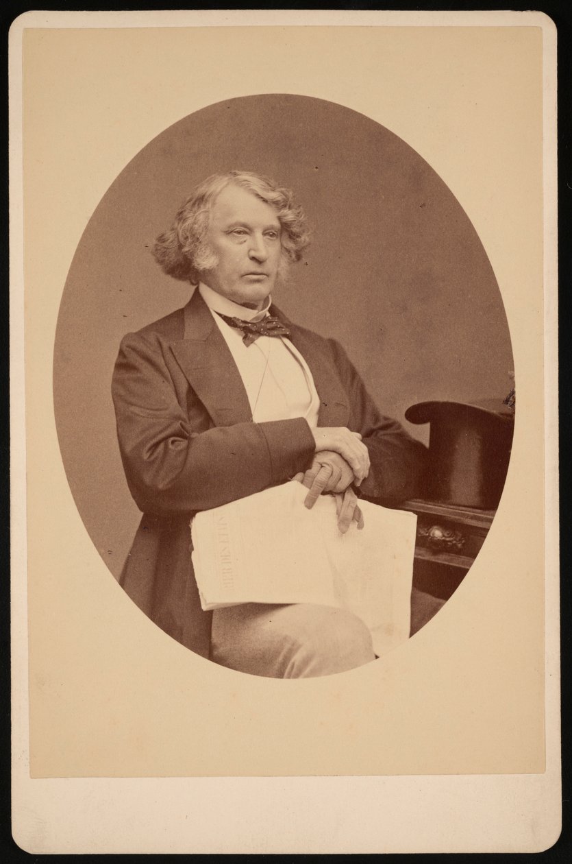 Charles Sumner portréja 1811-1874, 1874 előtt. alkotó: George K Warren