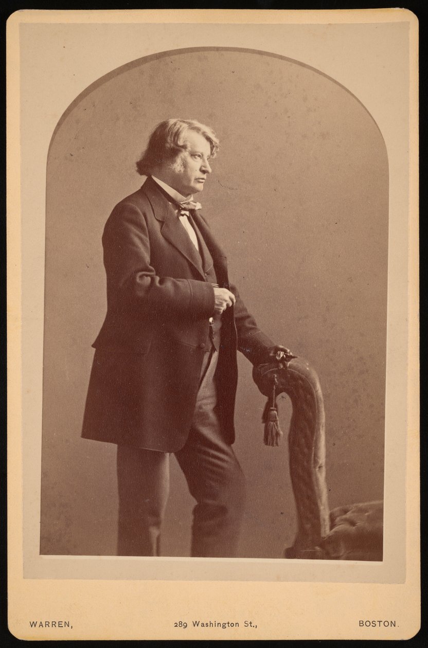 Charles Sumner portréja 1811-1874, 1872-1874 között. alkotó: George K Warren