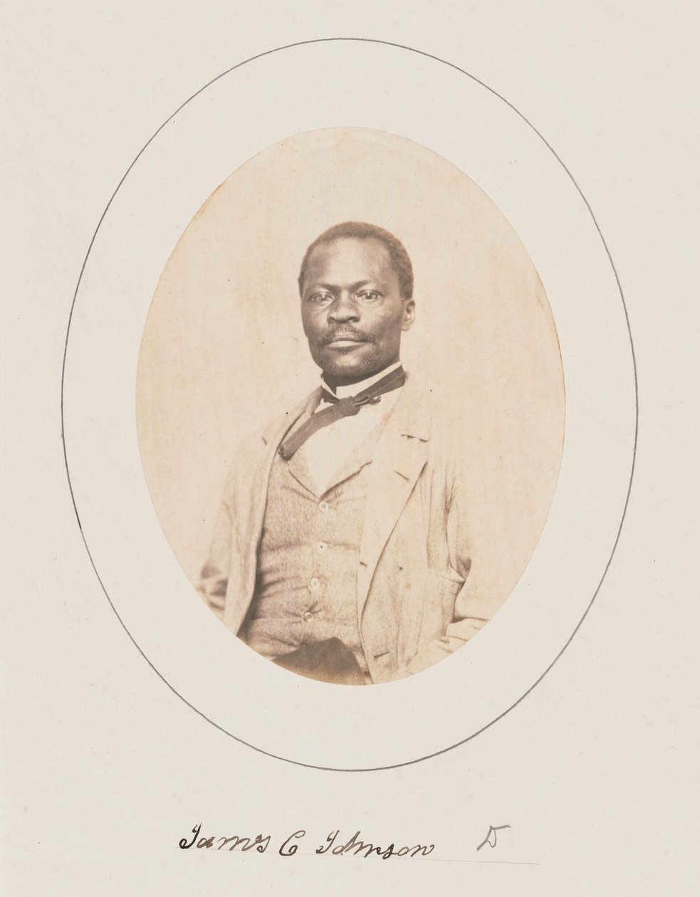 James Collins Johnson, Princeton Egyetem,1860 (fotó) alkotó: George Kendall Warren