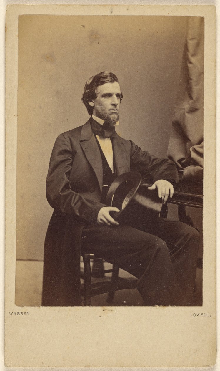 [Ülő férfi, cilinderrel a kezében] alkotó: George Kendall Warren