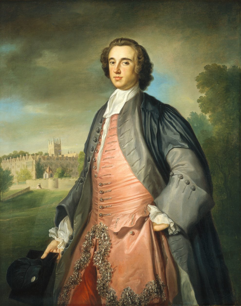 Az oxfordi Merton College-ban végzett, kb. 17541755. alkotó: George Knapton