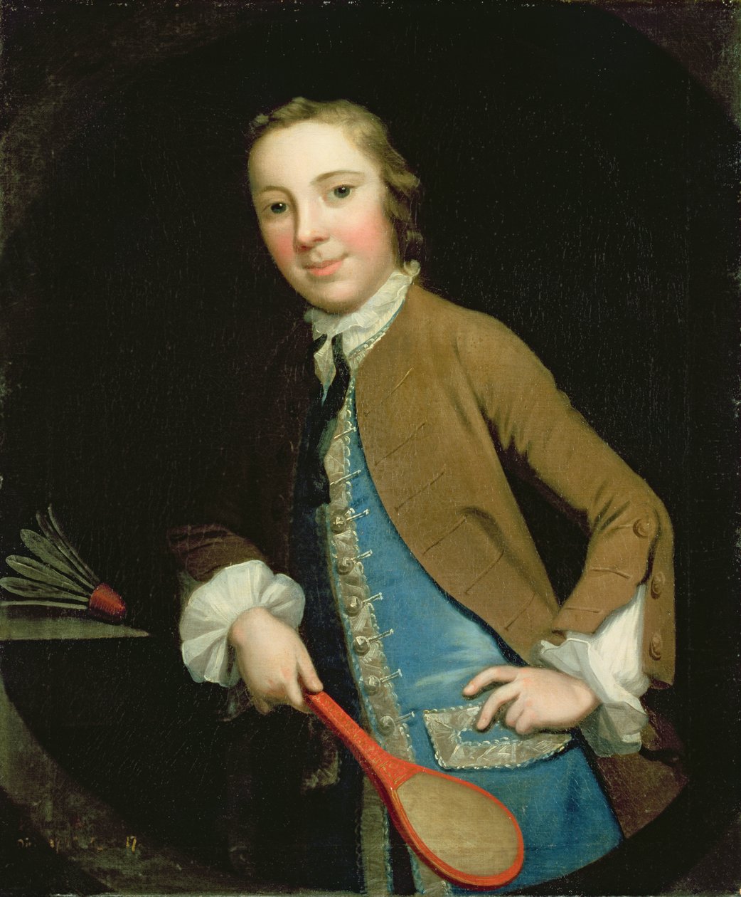Francis Barrell mester portréja, 1750-es évek alkotó: George Knapton