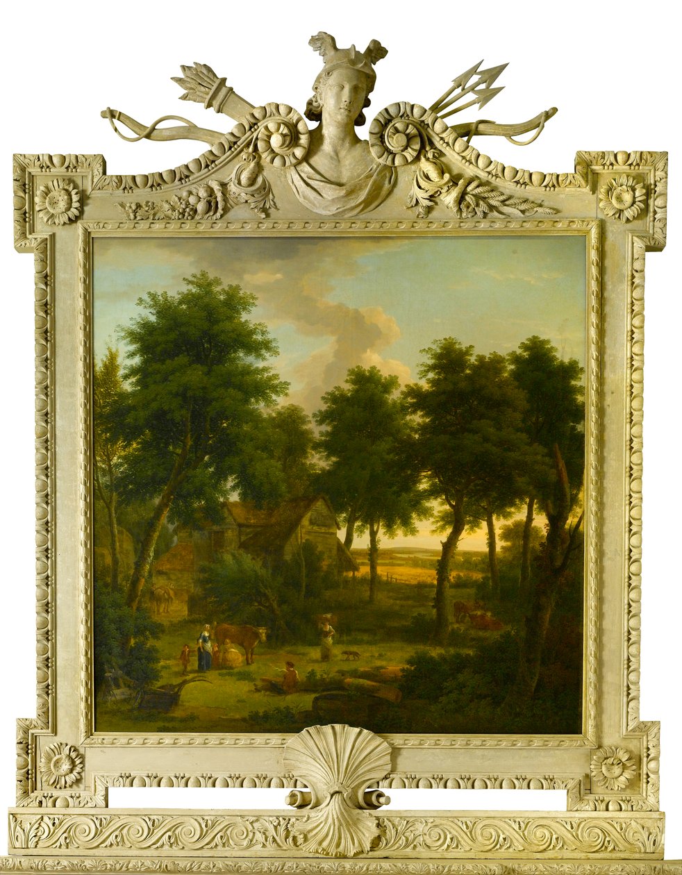 Táj alakokkal, 1757 alkotó: George Lambert