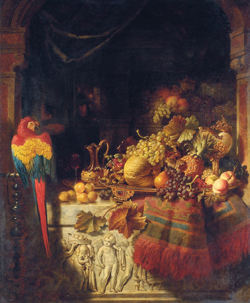 A Burgomaster desszertje, 1860 alkotó: George Lance
