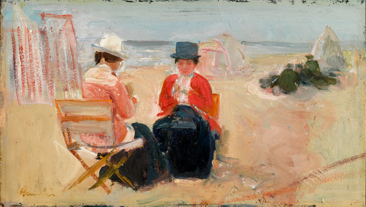 The Red Jacket, c.1910-14 (oil on millboard) alkotó: George Leslie Hunter