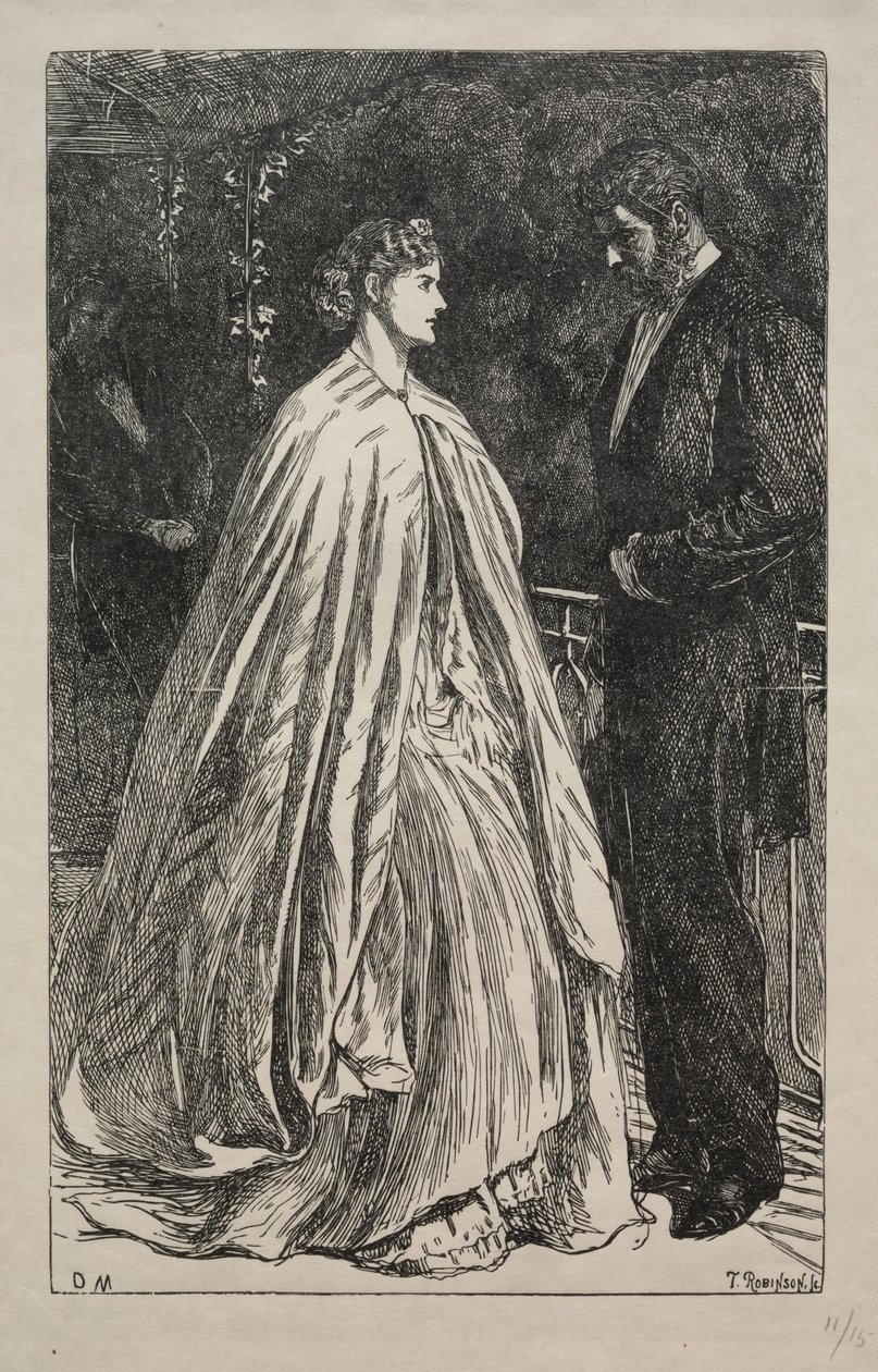 Kettő az egyhez az őrnagyon, 1866. alkotó: George Louis Palmella Busson Du Maurier