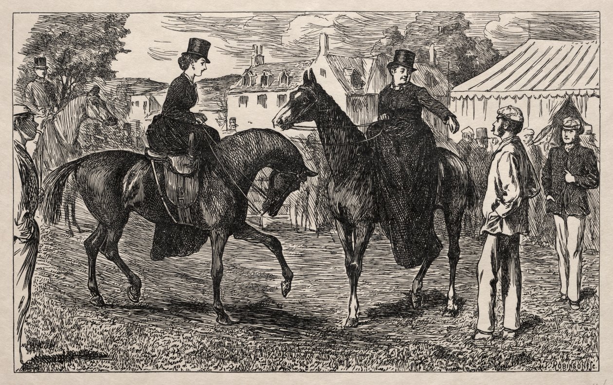 Miért veszítették el a Pifflerek visszatérő meccsüket? alkotó: George Louis Palmella Busson Du Maurier