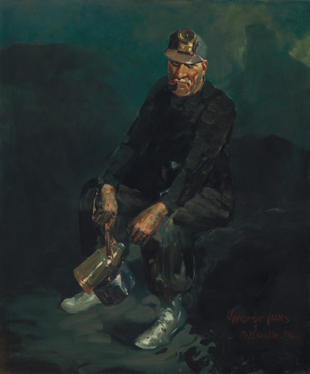 A Tűzfőnök alkotó: George Luks